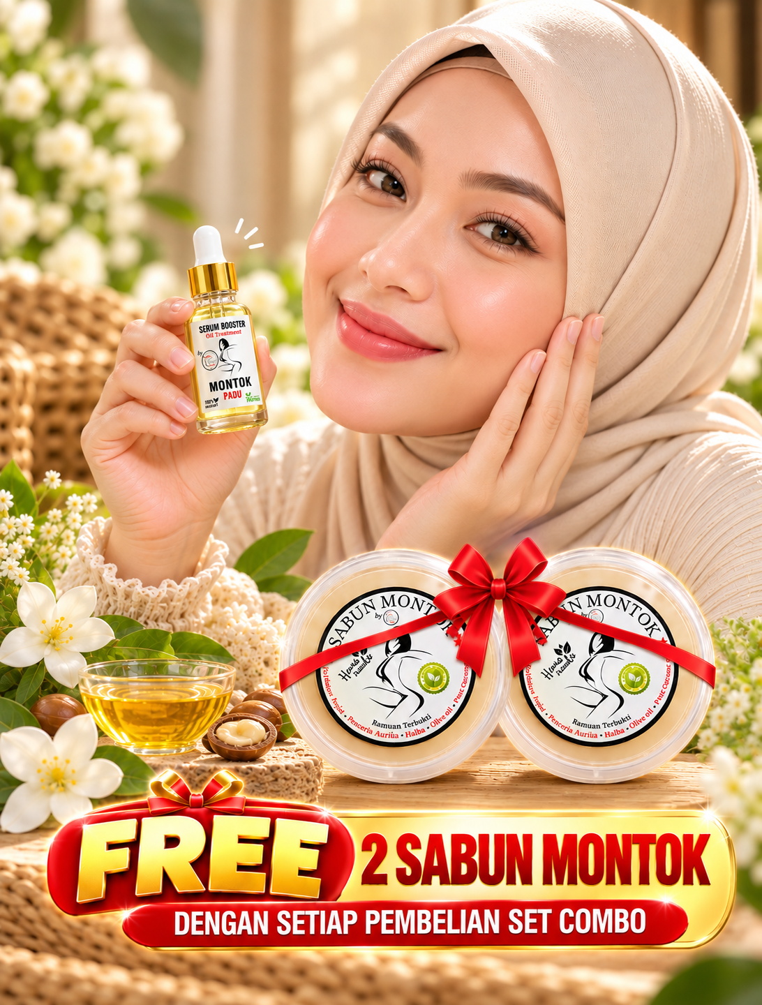 Serum Oil Booster Montok Padu